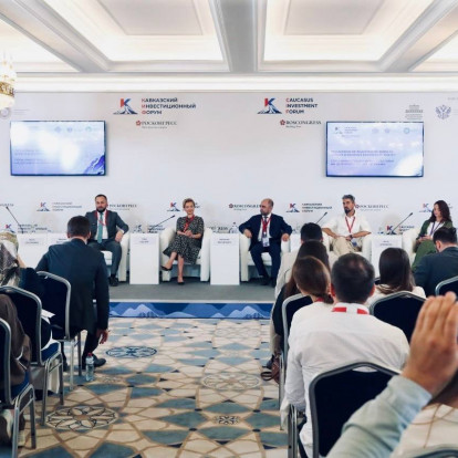 Исполнительный директор компании ALFAiTech посетил площадку проведения Кавказского инвестиционного форума